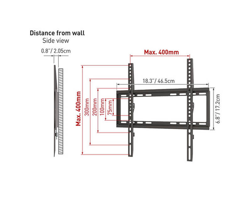 BARKAN E307.B TV nosač 13-65