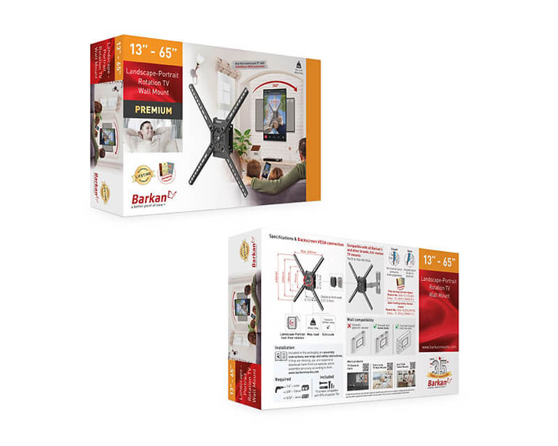 Barkan BM300R Zglobni Zidni Nosač TV do 65