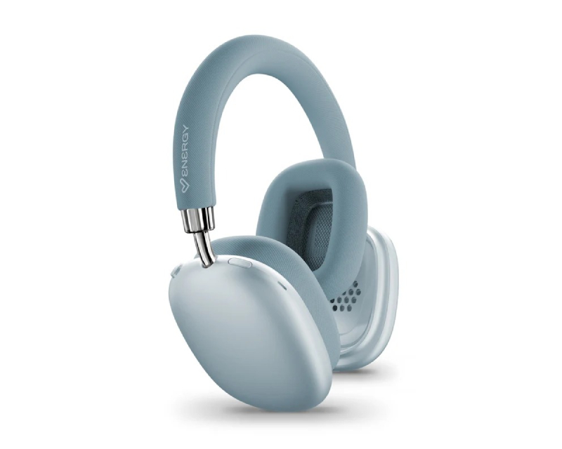 Bežične Bluetooth slušalice preko ušiju za muziku plave - Slušalice