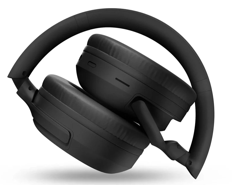 Bežične Bluetooth slušalice preko ušiju sa ANC i 50 sati baterije crne - Slušalice