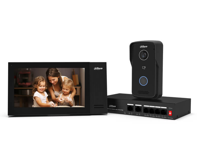 DAHUA KTP02 IP video interfonski komplet - Video interfoni