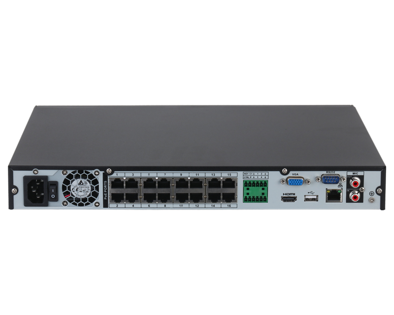 DAHUA NVR4216-16P-4KS3 16-kanalni 1U 16PoE - NVR snimači za video nadzor