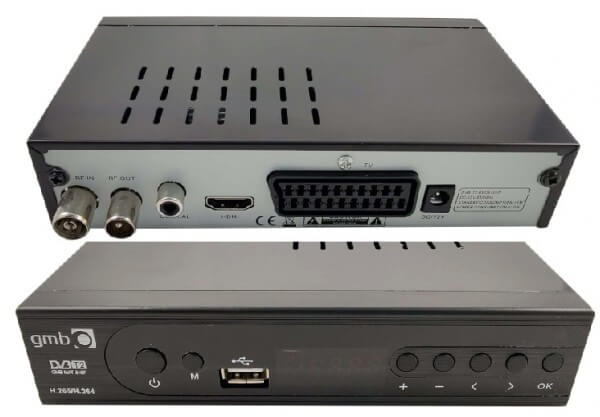 DVB-T2 SET TOP BOX Full HD, H265 GMB-MAT-818T - Ostala oprema