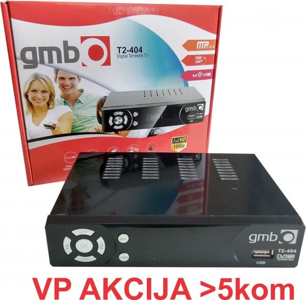 DVB-T2 SET TOP BOX GMB-T2-404 - Ostala oprema