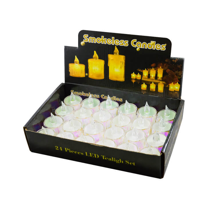 Dekorativna mini LED sveća šarena - Dekorativna rasveta