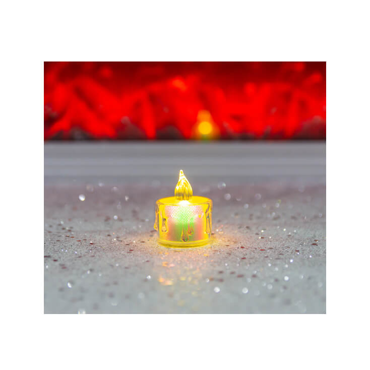 Dekorativna mini LED sveća šarena - Dekorativna rasveta