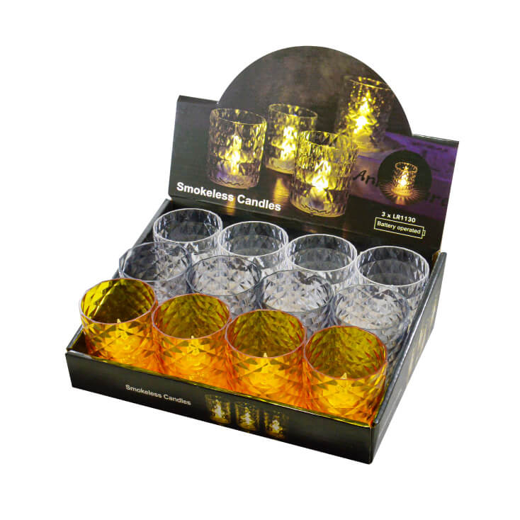 Dekorativna mini LED sveća u tri boje - Dekorativna rasveta