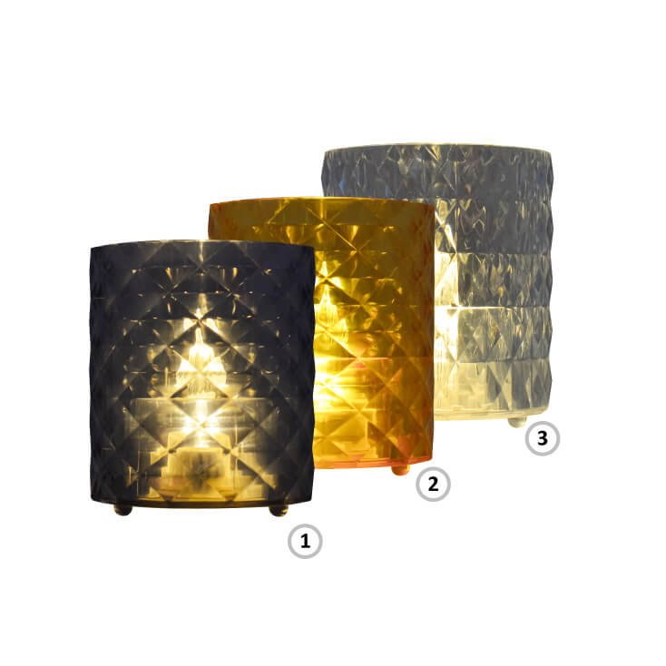 Dekorativna mini LED sveća u tri boje - Dekorativna rasveta