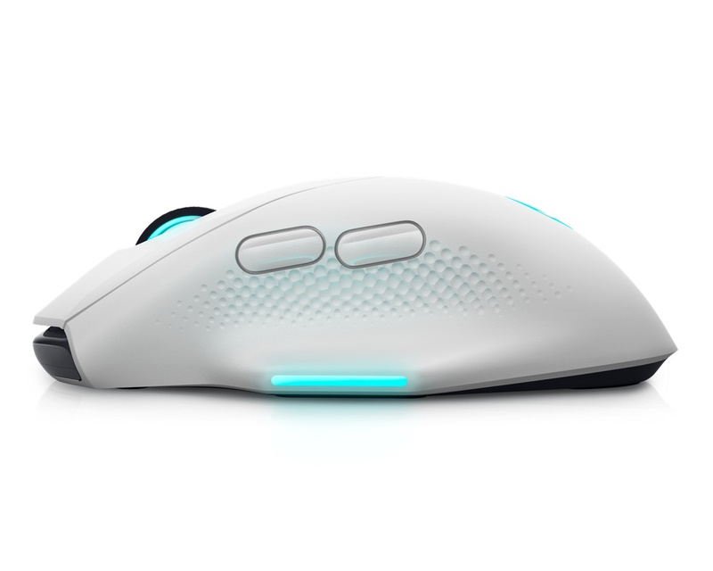 Dell Alienware Gaming Miš Bežično/Žično, 26000 DPI, 7 Tastera, AlienFX RGB, Beli - Miševi i tastature