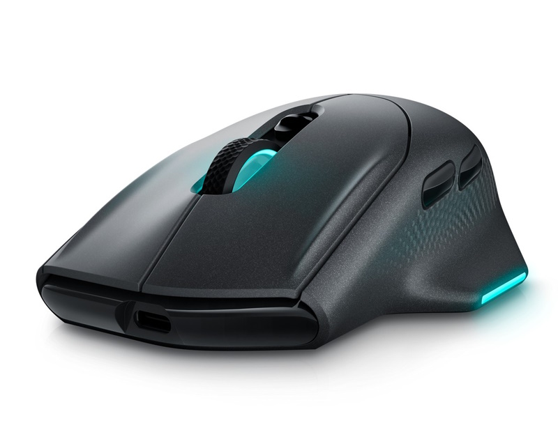 Dell Alienware Gaming Miš Bežično/Žično, 26000 DPI, 7 Tastera, AlienFX RGB, Crni - Miševi i tastature