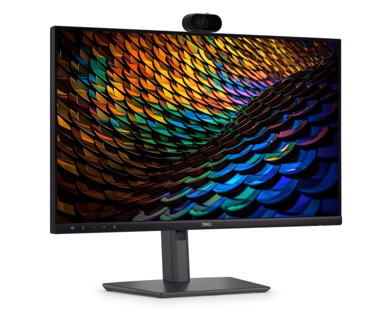Dell Monitor 23.8 inča FHD IPS 120Hz, 4MP Kamera, Mikrofon, KVM, USB-C 90W - PC monitori