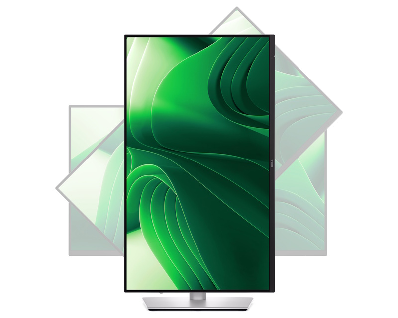 Dell Monitor 23.8 inča QHD 2560x1440 IPS 100Hz, USB-C 90W, RJ45, MST - PC monitori
