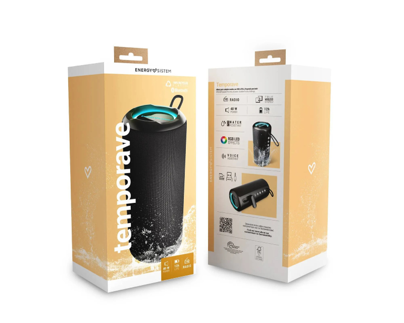 ENERGY SISTEM Bluetooth zvučnik IPX6, 5000mAh, 12h, microSD - Zvučnici