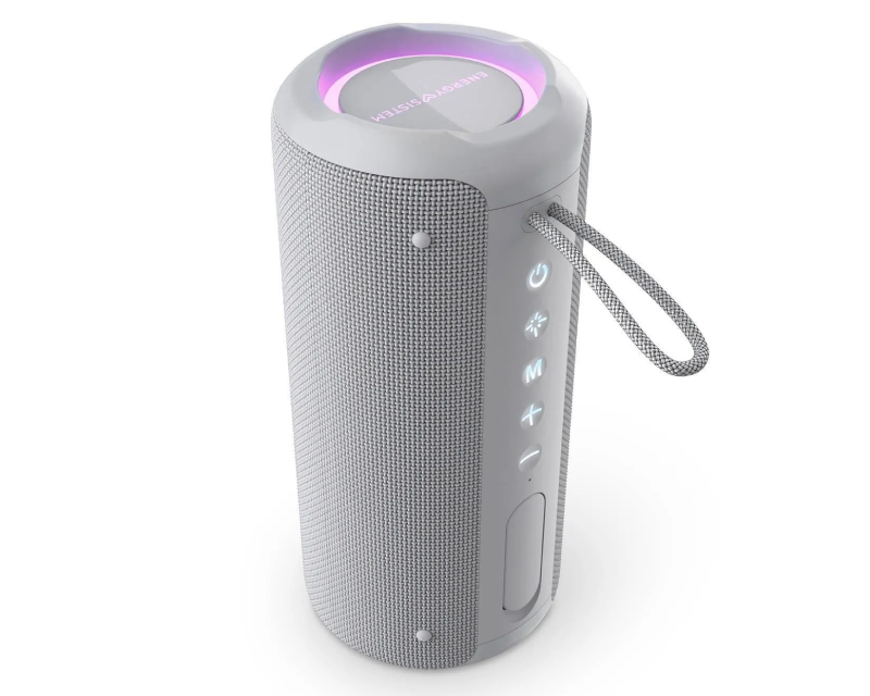 ENERGY SISTEM Bluetooth zvučnik IPX6, 5000mAh, FM, LED, sivi - Zvučnici