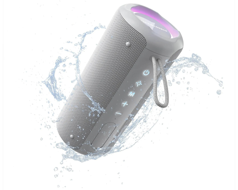 ENERGY SISTEM Bluetooth zvučnik IPX6, 5000mAh, FM, LED, sivi - Zvučnici