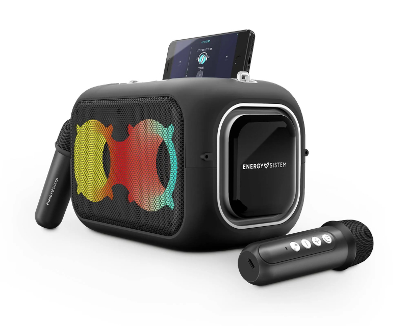 ENERGY SISTEM karaoke Bluetooth zvučnik IPX4, 2 mikrofona, LED - Zvučnici