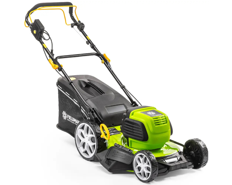 FIELDMANN Električna Samohodna Kosilica Brushless 1800W, 46 cm, 4 u 1, Korpa 60L - Kosilice za travu
