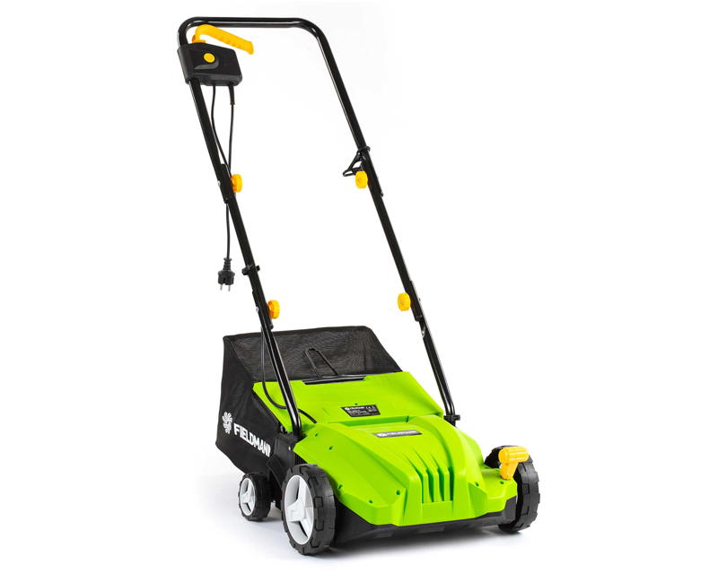 FIELDMANN Električni Vertikulator 1500W, Radna Širina 32 cm, Korpa 40L - Kosilice za travu