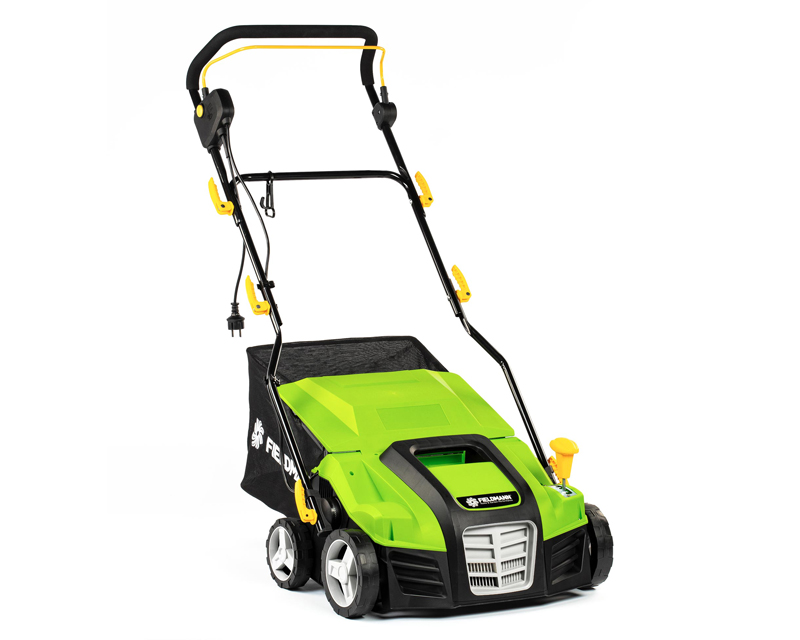 FIELDMANN Električni Vertikulator 2000W, Radna Širina 40 cm, Korpa 55L - Kosilice za travu