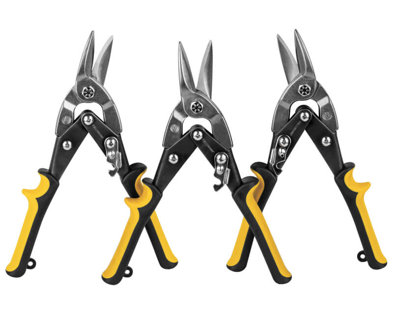 FIELDMANN FDNP 3301 Set Makaza za Lim (3 dela) | Precizno Sečenje - Ručni alat