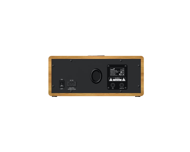 GENIUS Bluetooth zvučnik 2.0, 2x8W, drveno kućište - Zvučnici