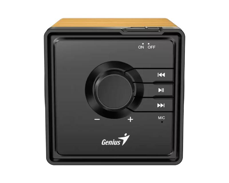 GENIUS Bluetooth zvučnik 2.0, drveno kućište, 1800mAh - Zvučnici