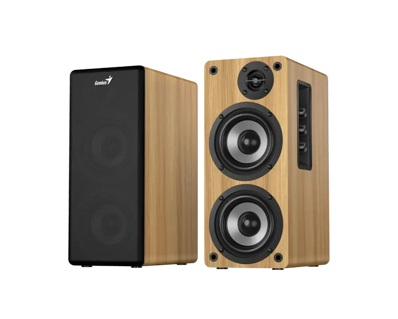 GENIUS Bluetooth zvučnik 2.0, drveno kućište, woofer 3.5 inča - Zvučnici