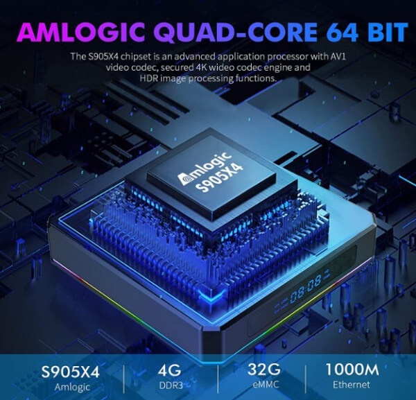 GMB-X96 X4 2/16GB smart TV box S905X4 quad - Ostala oprema