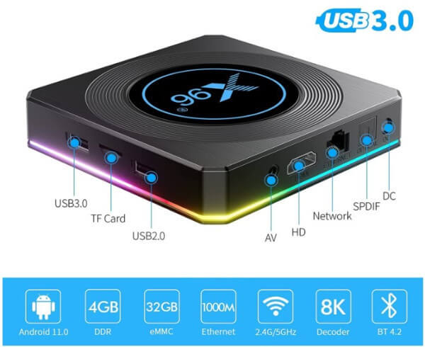 GMB-X96 X4 4/64GB smart TV box S905X4 quad - Ostala oprema