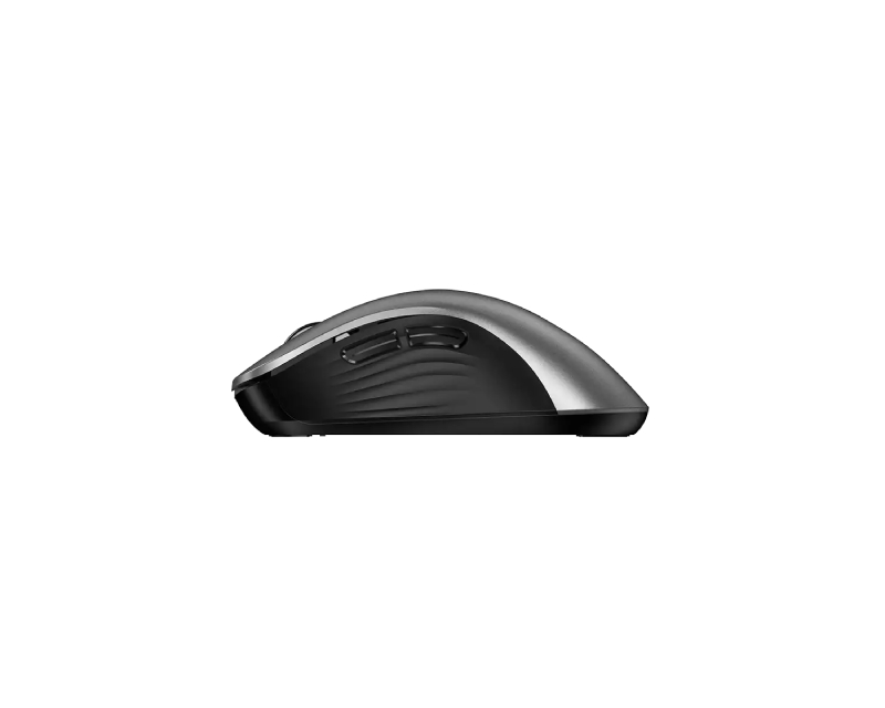 Genius Bežični Miš 1600 DPI, 6 Tastera, Voice Typing i Copilot, Tihi, Srebrno Crni - Miševi i tastature