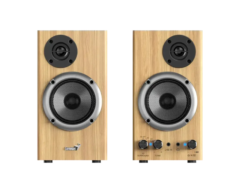 Genius Bluetooth zvučnici 2.0 drvo 3D Surround bas