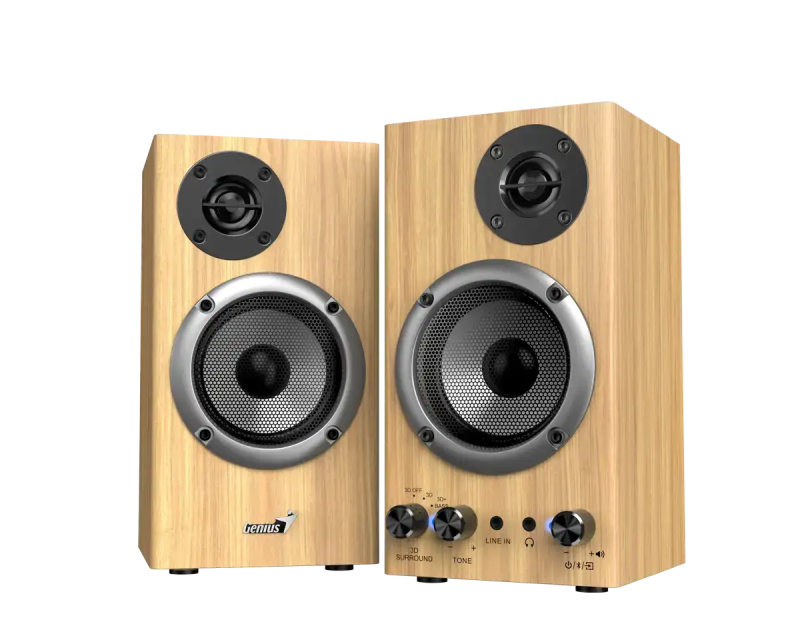 Genius Bluetooth zvučnici 2.0 drvo 3D Surround bas