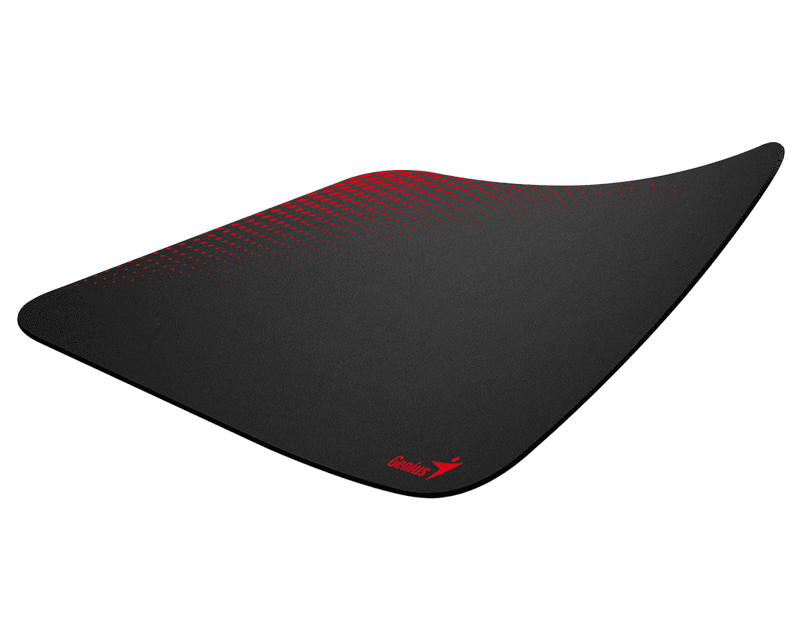 Genius Podloga za Miš XL 450 x 400 mm, Tkanina i Guma, Crno Crvena, 3 mm - Miševi i tastature