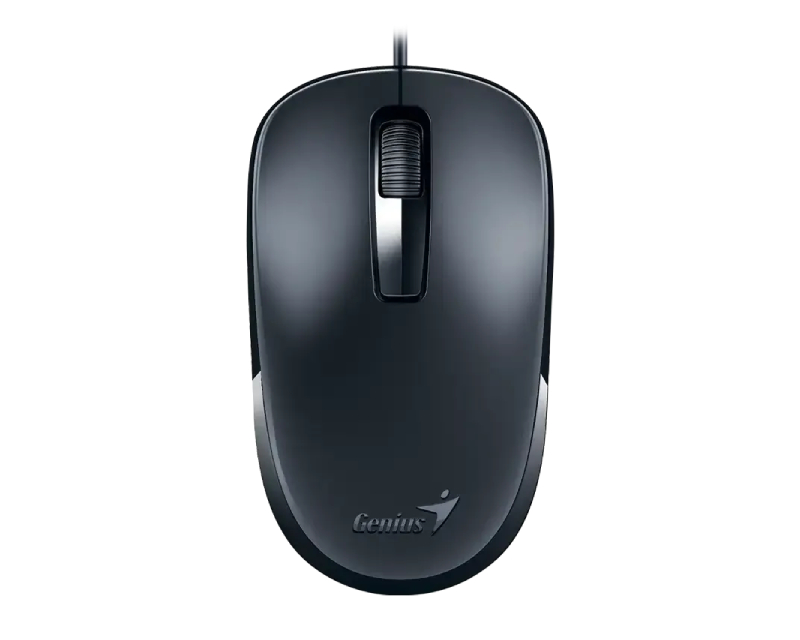 Genius Ultralight Žični Miš USB-C, 1200 DPI, Plug and Play, 70 g, Crni - Miševi i tastature