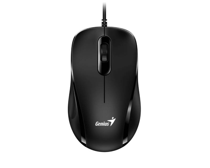 Genius Žični Optički Miš 1200 DPI, USB, Ambidekstrnski, Kabl 1.5 m - Miševi i tastature