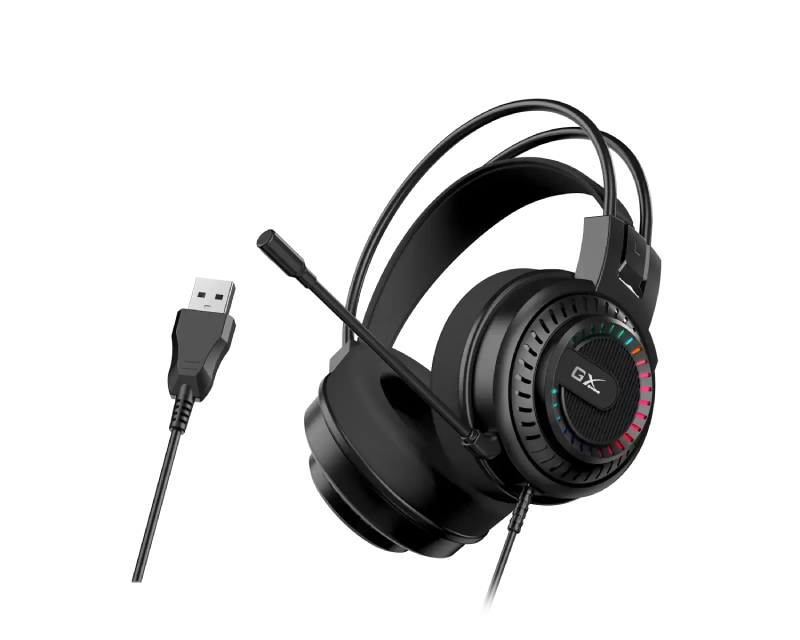 Genius gaming slušalice USB sa RGB osvetljenjem 50mm (ZVU03485)
