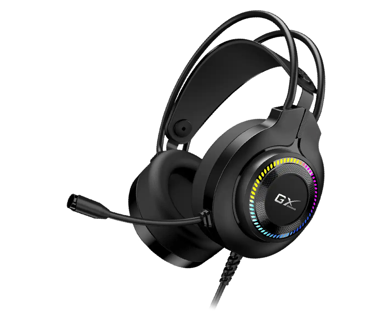 Genius gaming slušalice sa mikrofonom USB RGB 50mm