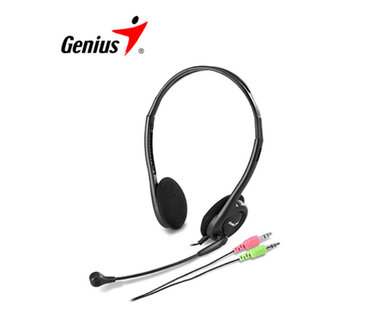Genius žične slušalice preko glave 2x 3.5mm za računar (ZVU03488)