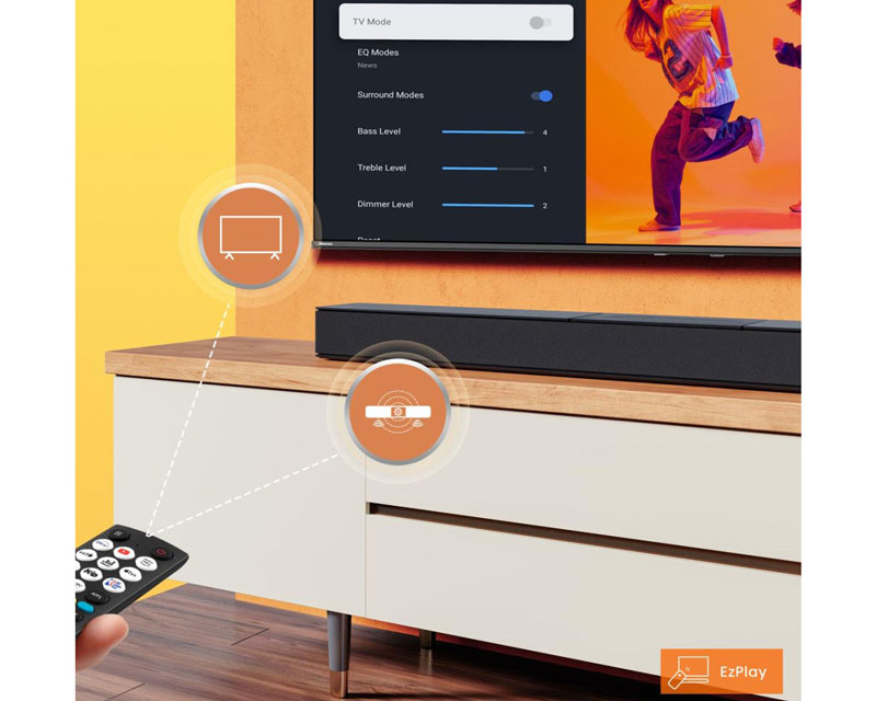 HISENSE 2.1 soundbar sa ugrađenim subwooferom, HDMI ARC - Zvučnici