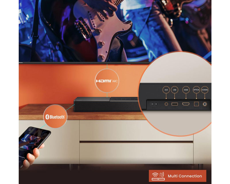 HISENSE 2.1 soundbar sa ugrađenim subwooferom, HDMI ARC - Zvučnici