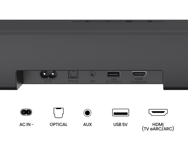 HISENSE 5.1 soundbar 380W, Dolby Atmos, bežični subwoofer - Zvučnici