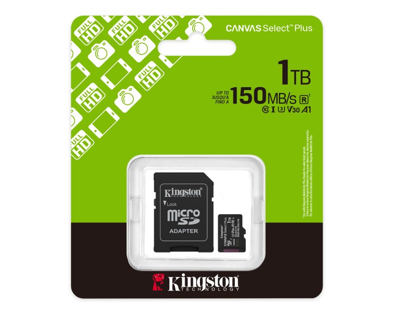 KINGSTON Memorijska kartica 1TB + adapter - Memorijske kartice