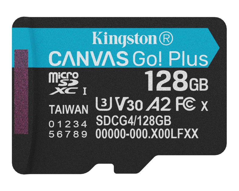 Kingston microSDXC 128GB 200MB/s UHS-I U3 V30 A2 - Memorijske kartice