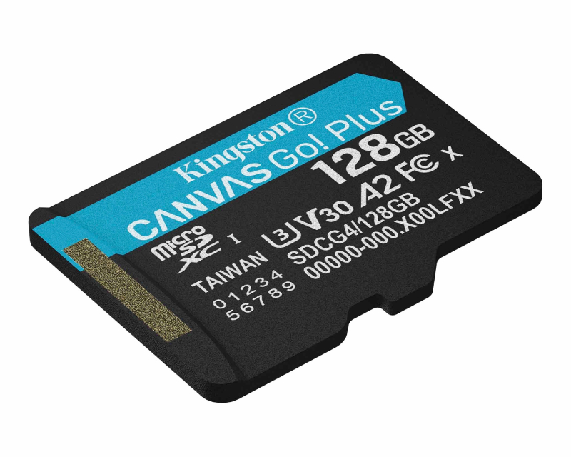 Kingston microSDXC 128GB 200MB/s UHS-I U3 V30 A2 - Memorijske kartice