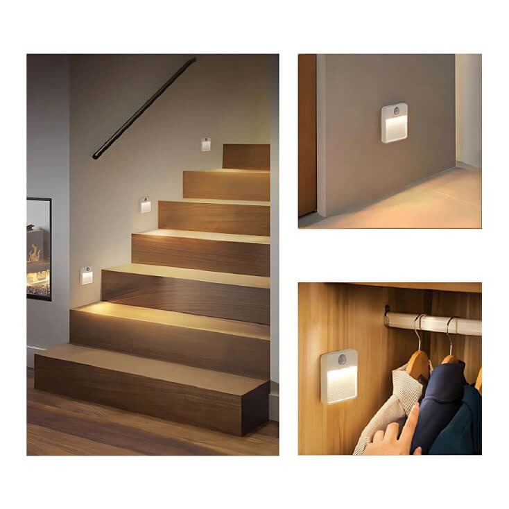 LED lampa sa PIR senzorom za stepenište -