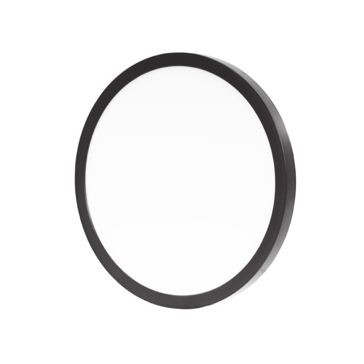 LED plafonjera 38W dnevno svetlo crna - Led plafonjere