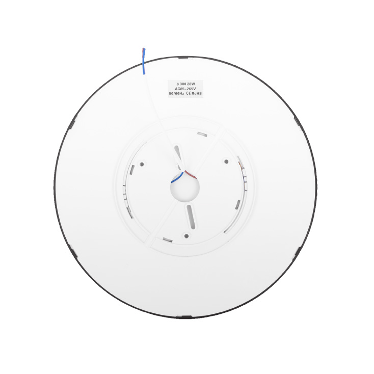 LED plafonjera 38W dnevno svetlo crna - Led plafonjere