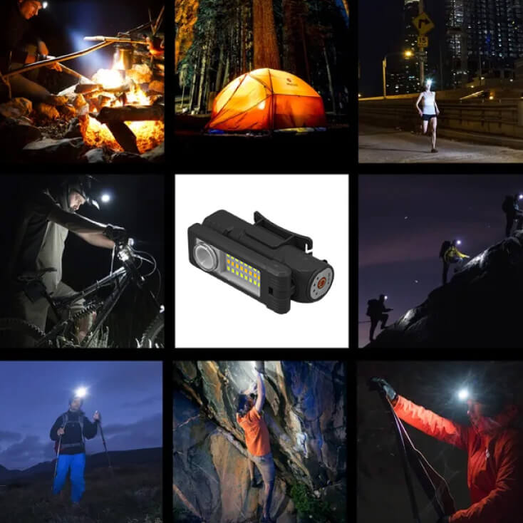 LED punjiva lampa naglavna - Led lampe na baterije