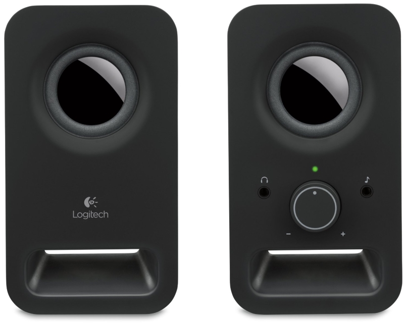 LOGITECH zvučnici za računar 2.0, 3.5mm, kompaktni, crni - Zvučnici
