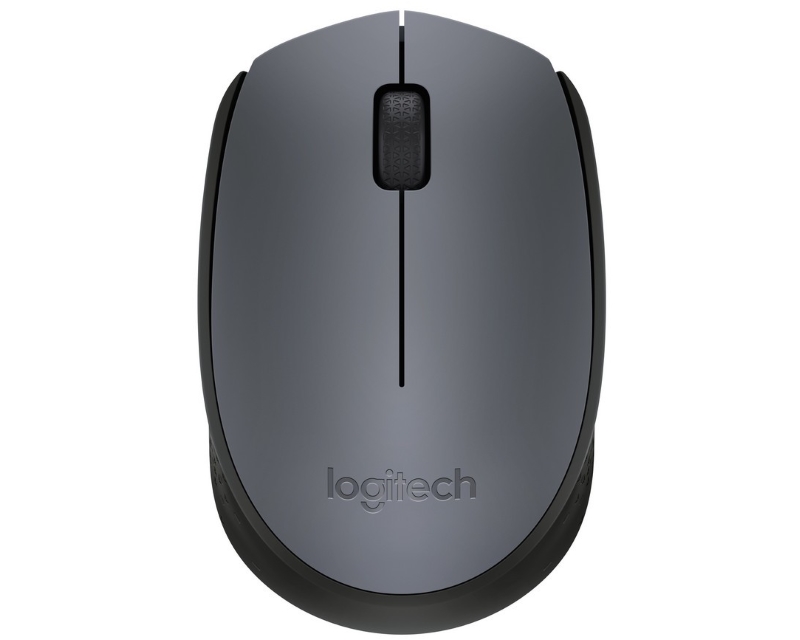 Logitech Bežični Mini Miš 2.4GHz, 1000 DPI, Ultralight 70.5 g, Sivi, Putni - Miševi i tastature